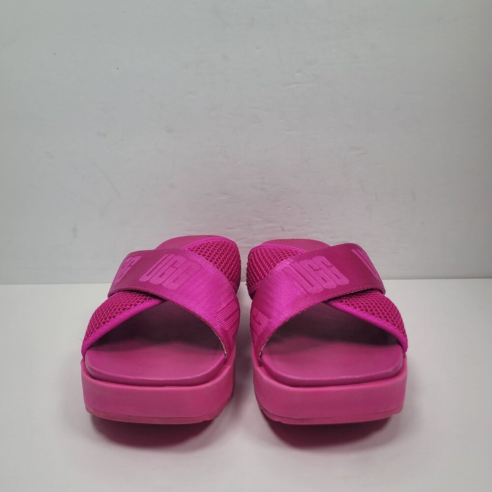 UGG Women's Emily Mesh Dragon Fruit Pink Slide Sandals S/N 1119491 US Size 6.5 - Picture 3 of 8